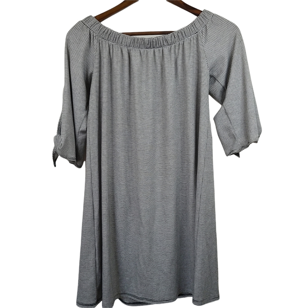 Soprano Striped Tunic Top Small